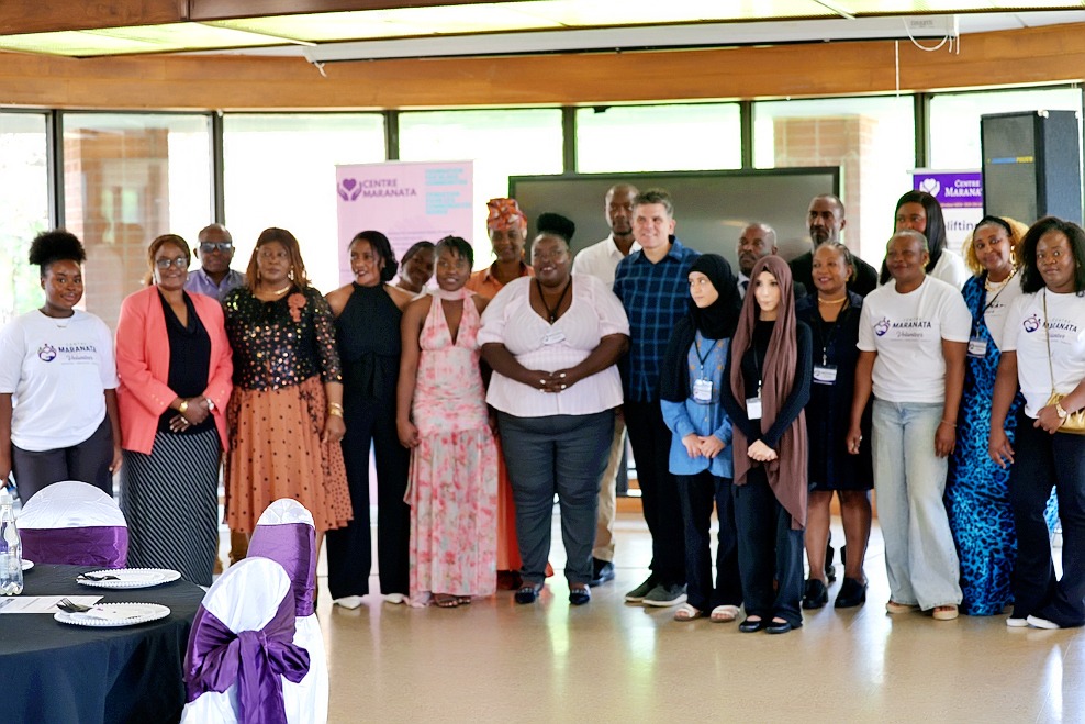 Community members gathered at the Uplift Family Project launch and volunteer recognition event